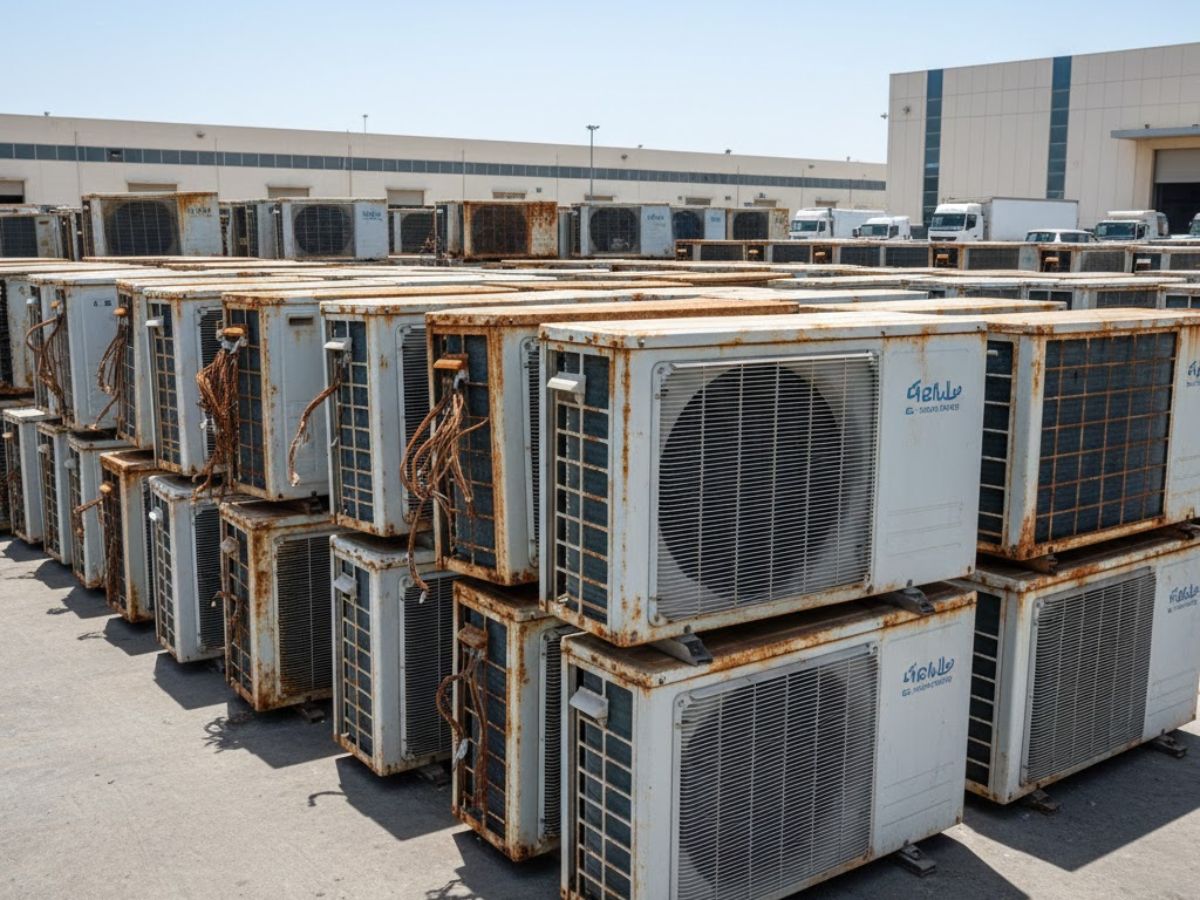 Old window, split, portable or industrial air conditioners